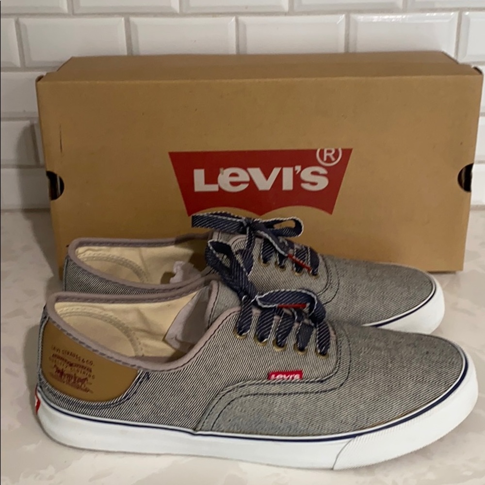 Levis mens jordy buck denim shoes